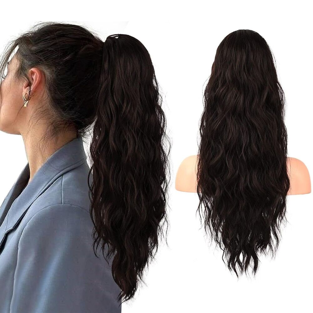 22 Inch Drawstring Ponytail Hair Extensions, 18D-203H008